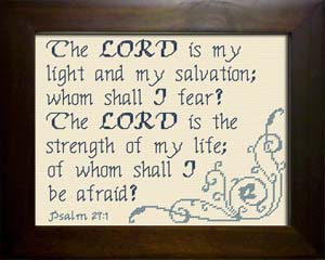 My Light My Salvation - Psalm 27:1